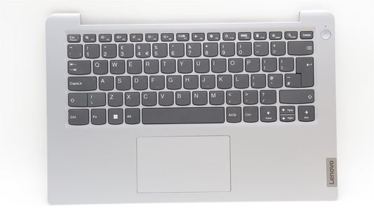 Lenovo IdeaPad 1 14IAU7 Palmrest Cover Touchpad Keyboard UK Grey 5CB1J01735