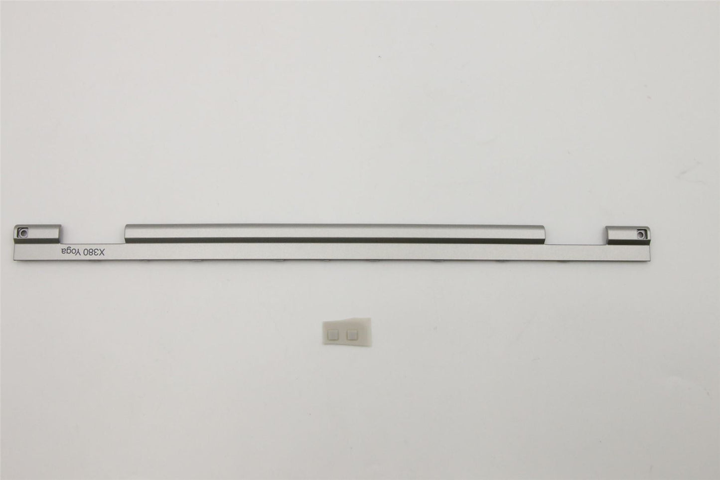 Lenovo Yoga X380 Hinge Cap Strip Trim Cover Silver 02DA055