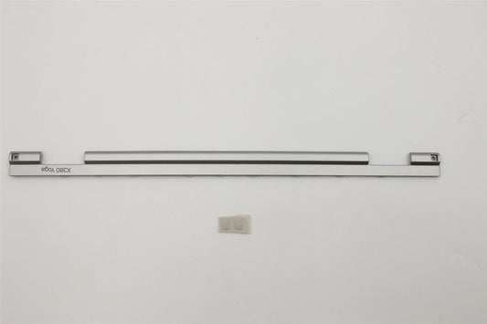 Lenovo Yoga X380 Hinge Cap Strip Trim Cover Silver 02DA055