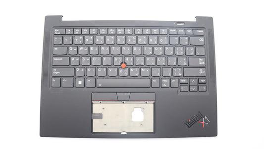 Lenovo ThinkPad X1 11th Gen Keyboard Palmrest Top Cover Arabic Black 5M11H62736