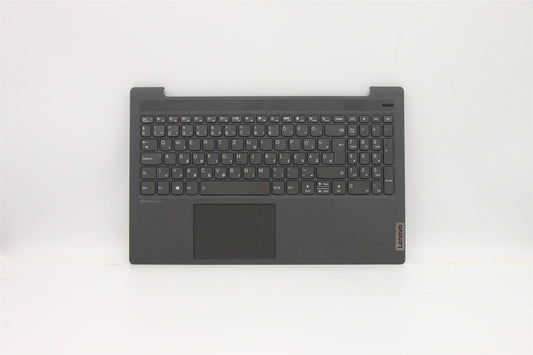 Lenovo IdeaPad 5-15IIL05 Palmrest Cover Touchpad Keyboard Hungarian Black 5CB0X56156