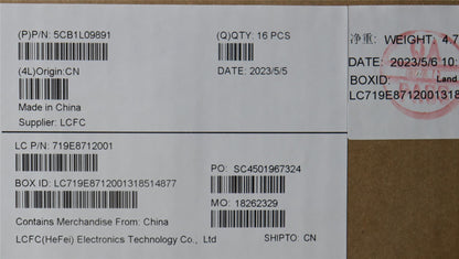Lenovo LCD Cover L 82XH A_COVER_ASSY_BLUE 5CB1L09891