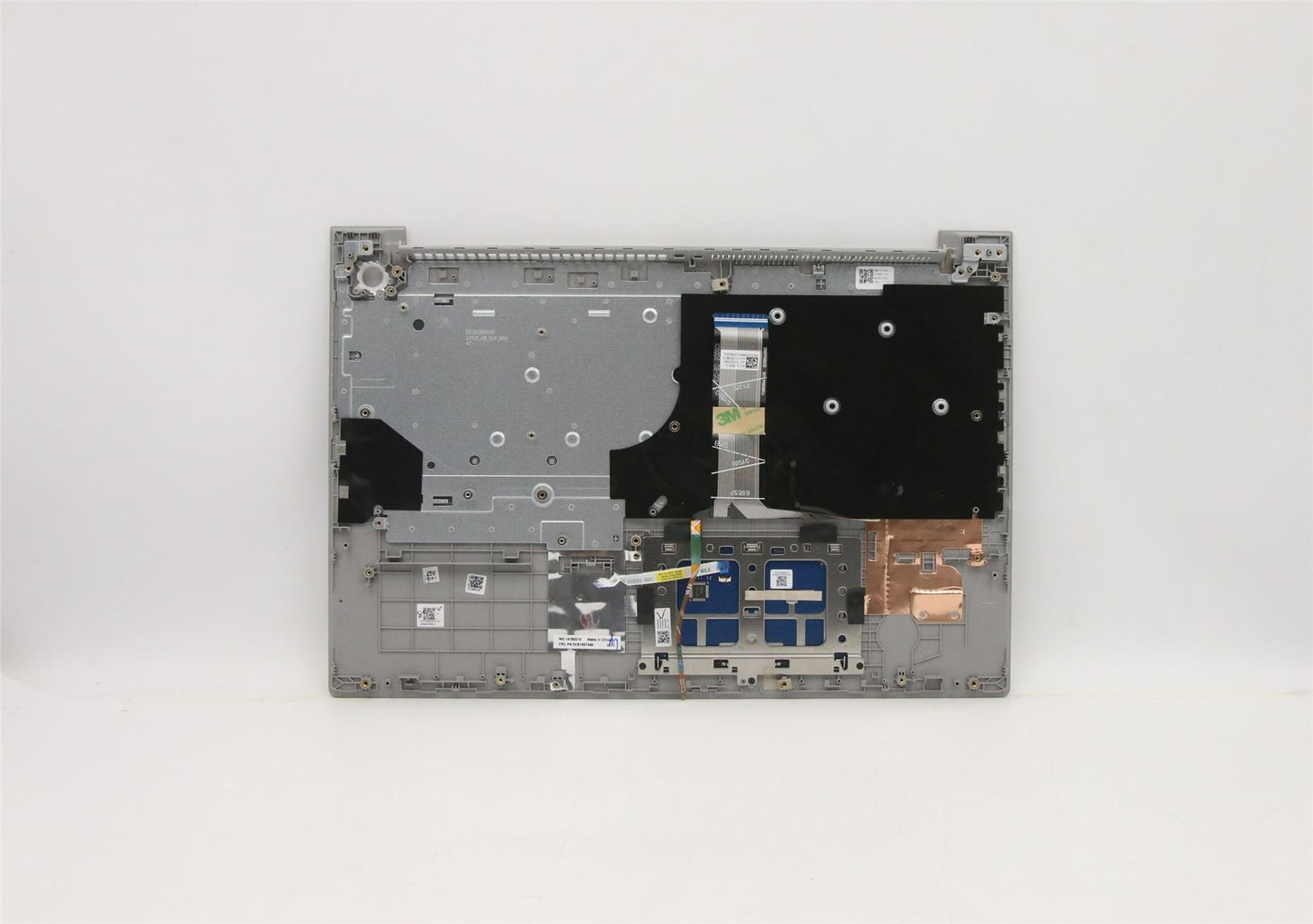 Lenovo ThinkBook 15p IMH Keyboard Palmrest Top Cover German Grey 5CB1B07494