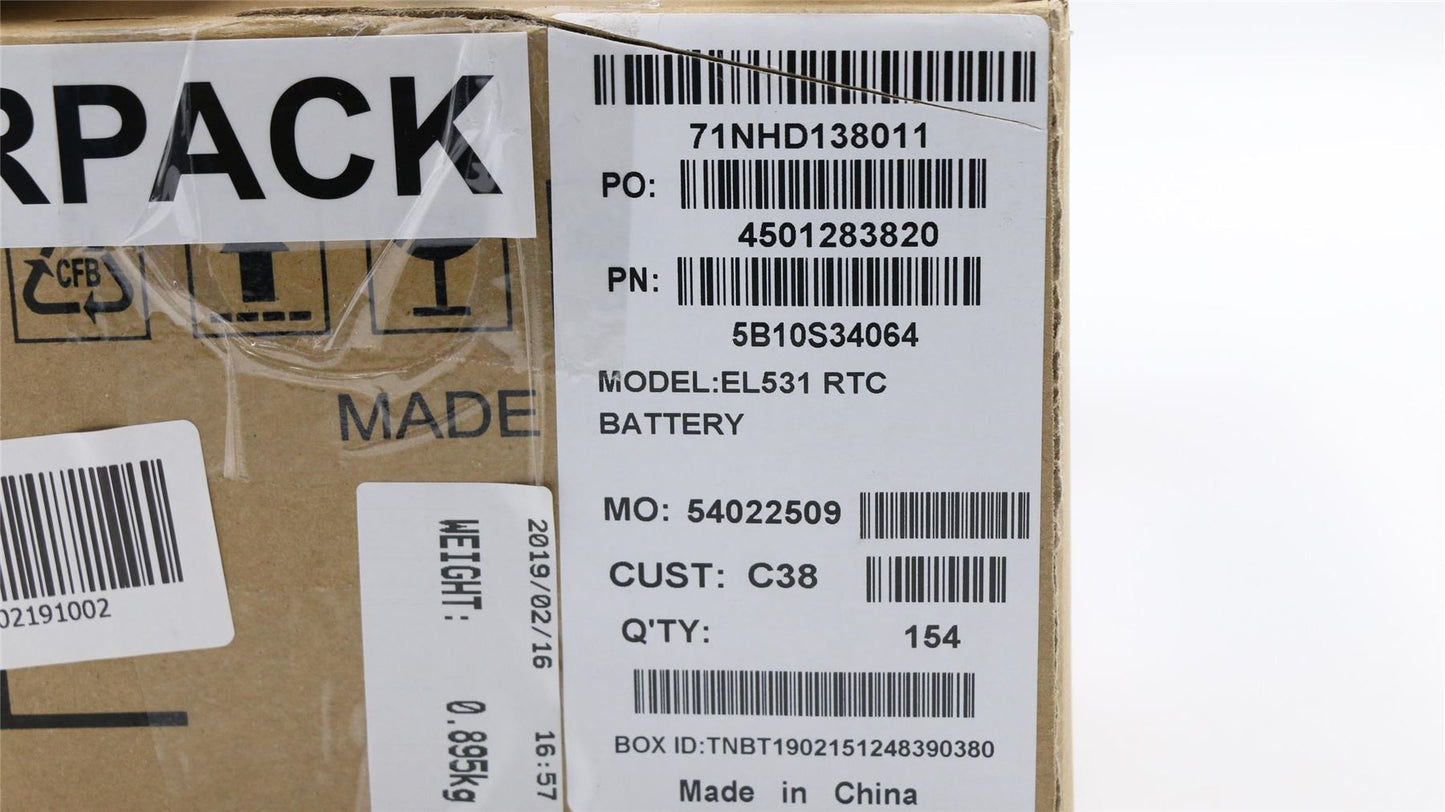 Lenovo CMOS BATTERY C 81N8 5B10S34064