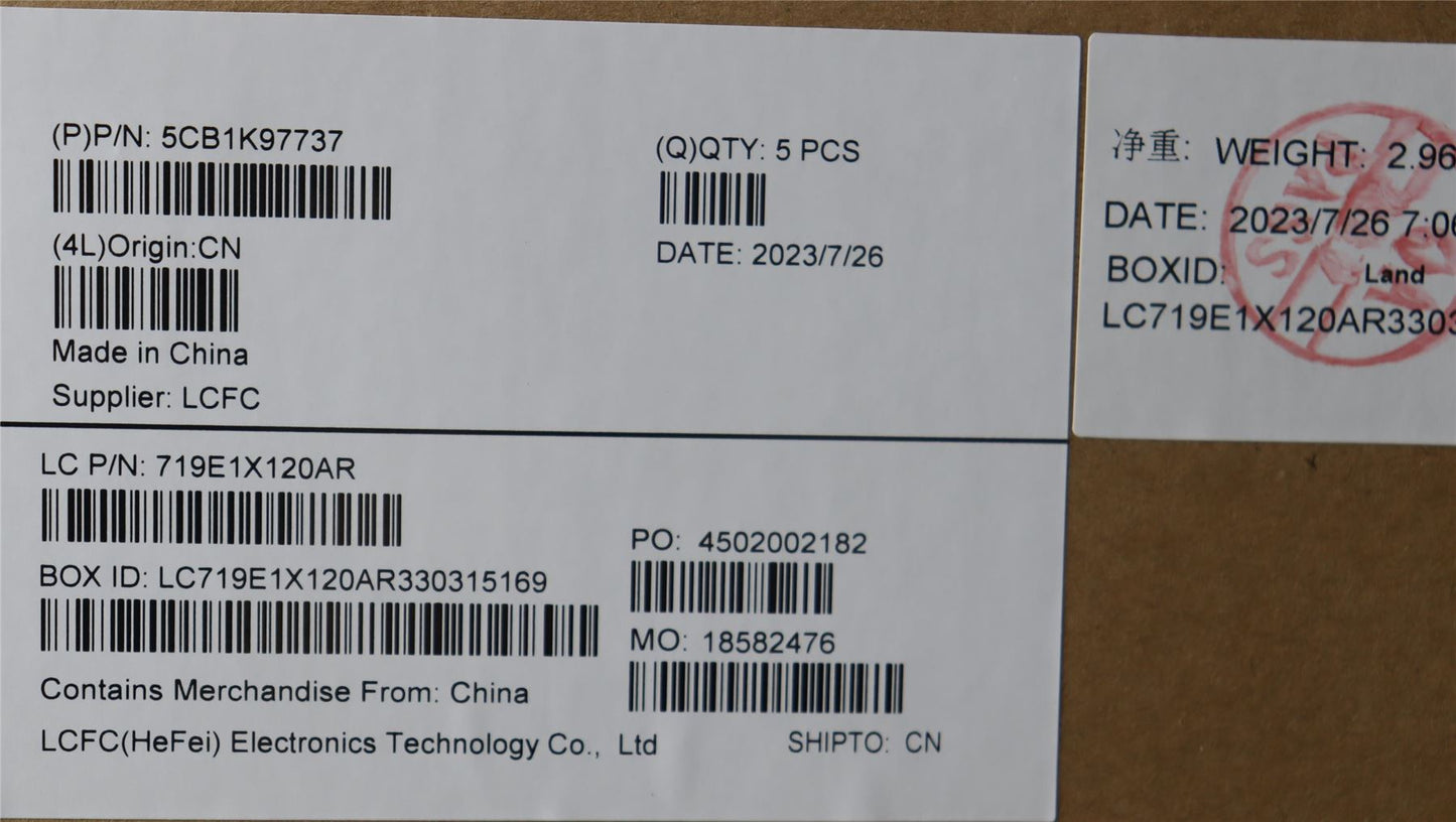 Lenovo Upper Case ASM_FRA L82XL FP AG BL 5CB1K97737