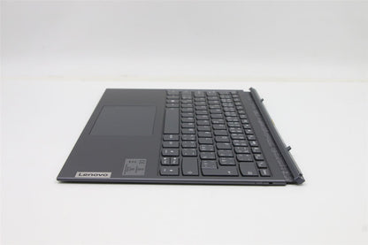 Lenovo Yoga 7-13ITL6 Dock Keyboard Palmrest Touchpad Czech Grey 5D20Z51420