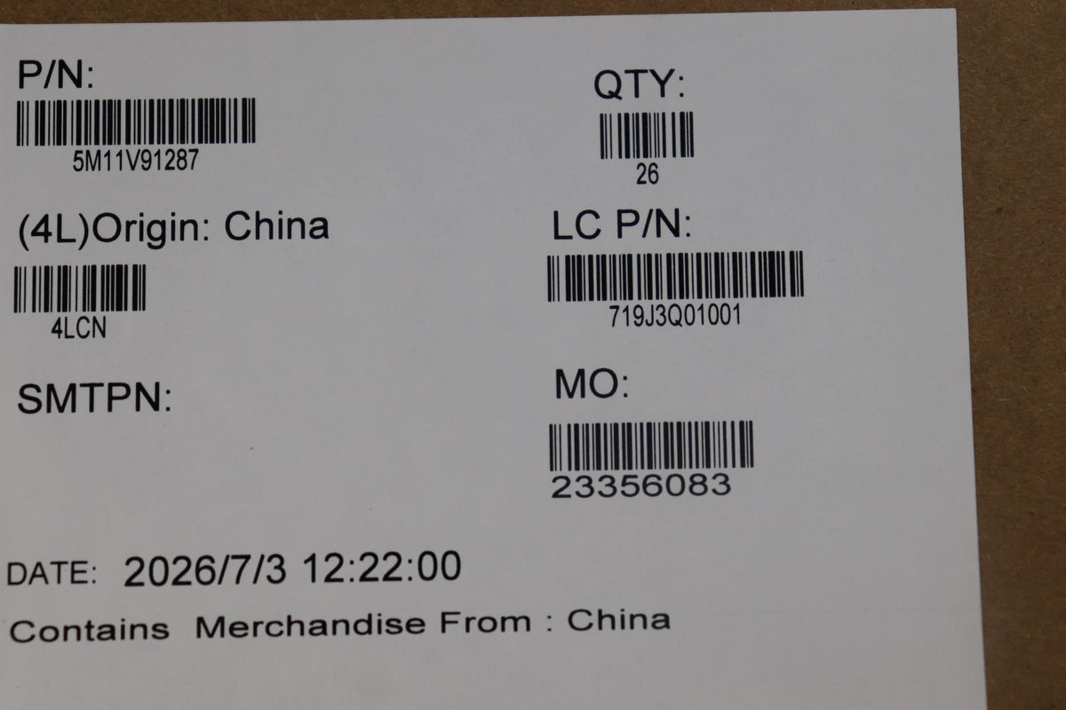 Lenovo MECH_ASM FRU KUN2 IWC FP BD w/PWR Button Board 5M11V91287