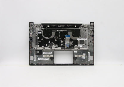 Lenovo 730 15IWL Keyboard Palmrest Top Cover Switzerland Platinum 5CB0T04904