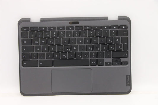 Lenovo Chromebook 300e Gen 3 Palmrest Touchpad Cover Keyboard Grey 5M11C94742