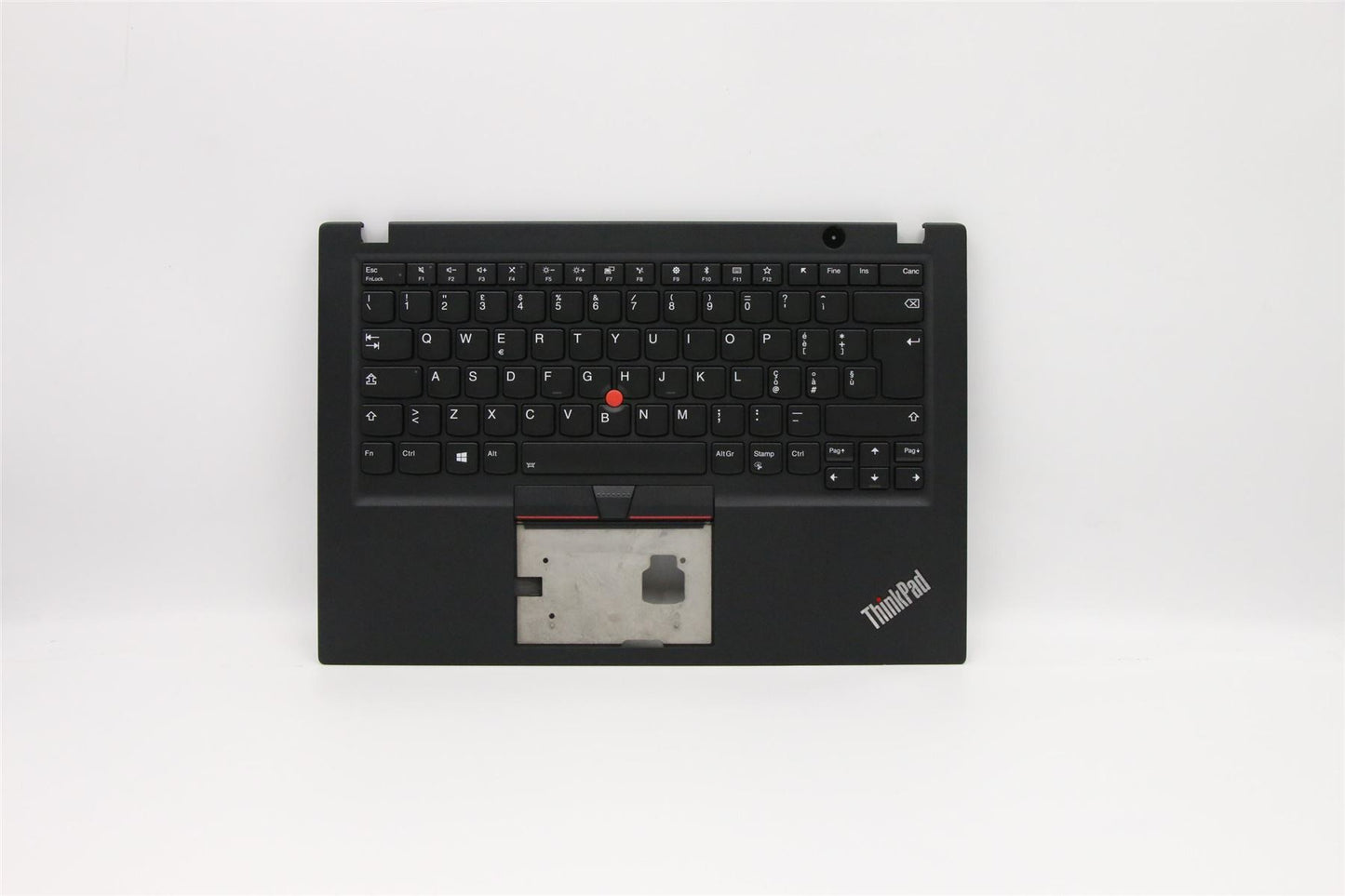 Lenovo ThinkPad T495s Keyboard Palmrest Top Cover Italian Black 5M11A08735