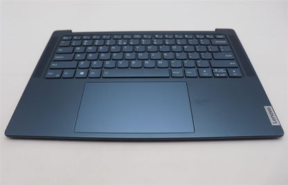 Lenovo Yoga 7 14IRH8 Palmrest Cover Touchpad Keyboard US Europe Blue 5CB1L39522