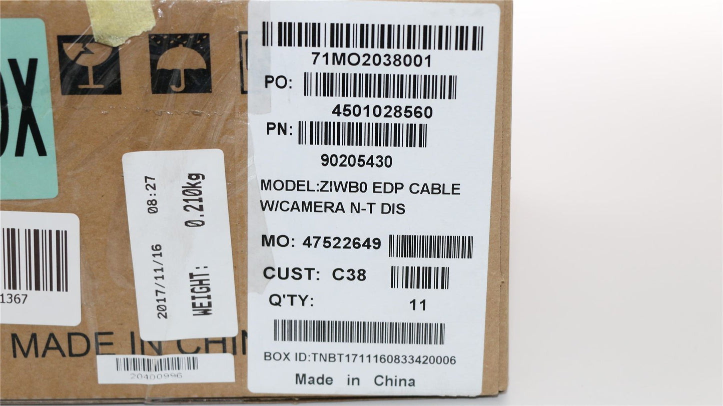 Lenovo 305-14IBD B40-80 B41-35 B41-30 B41-80 Cable Webcam Camera 90205430
