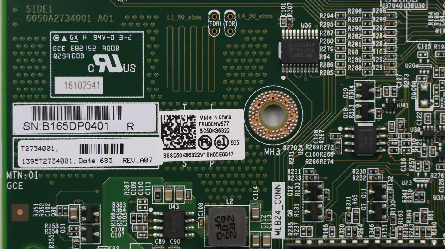 Lenovo FCB,1520,SAS/SATA SATA SAS Board 00HV577