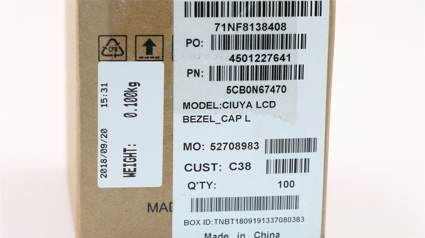 Lenovo Hinge Cover C 80X8 L 5CB0N67470