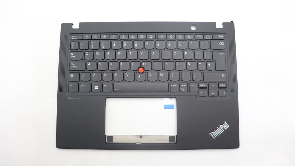 Lenovo ThinkPad X13 Gen 4 Keyboard Palmrest Top Cover Spanish Black 5M11L86267