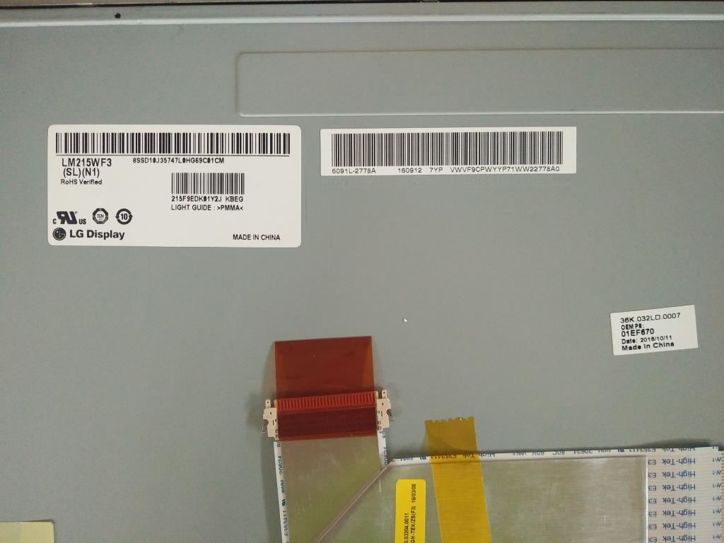 Lenovo ThinkCentre M800z M810z LCD Screen Display Panel 01EF670