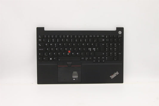 Lenovo ThinkPad E15 2 Keyboard Palmrest Top Cover Norwegian Black 5M11A36335