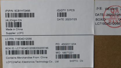 Lenovo Upper Case ASM_NORDIC L82RM AB_NFP 5CB1H72495
