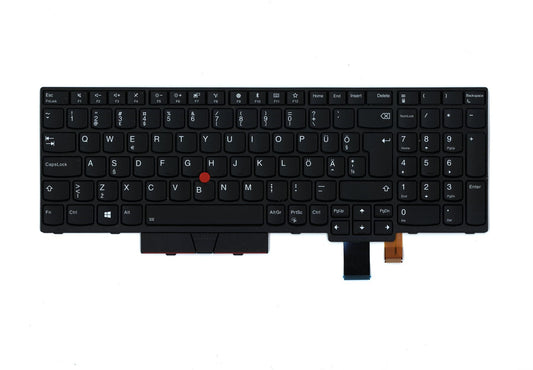 Lenovo ThinkPad T580 P52s Keyboard Estonian Black Backlit 01HX255 01HX295