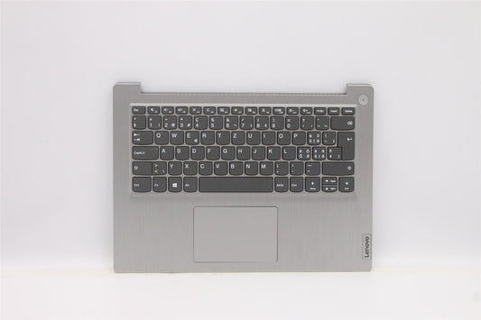 Lenovo IdeaPad 3-14ITL05 Palmrest Cover Touchpad Keyboard Swiss Grey 5CB1C05032