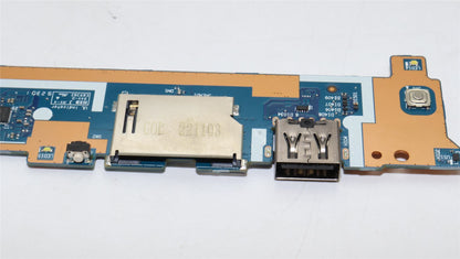 Lenovo Tab 3 15IRU8 3 16IRU8 USB-A SDCard Reader Button Board 5C50S25508