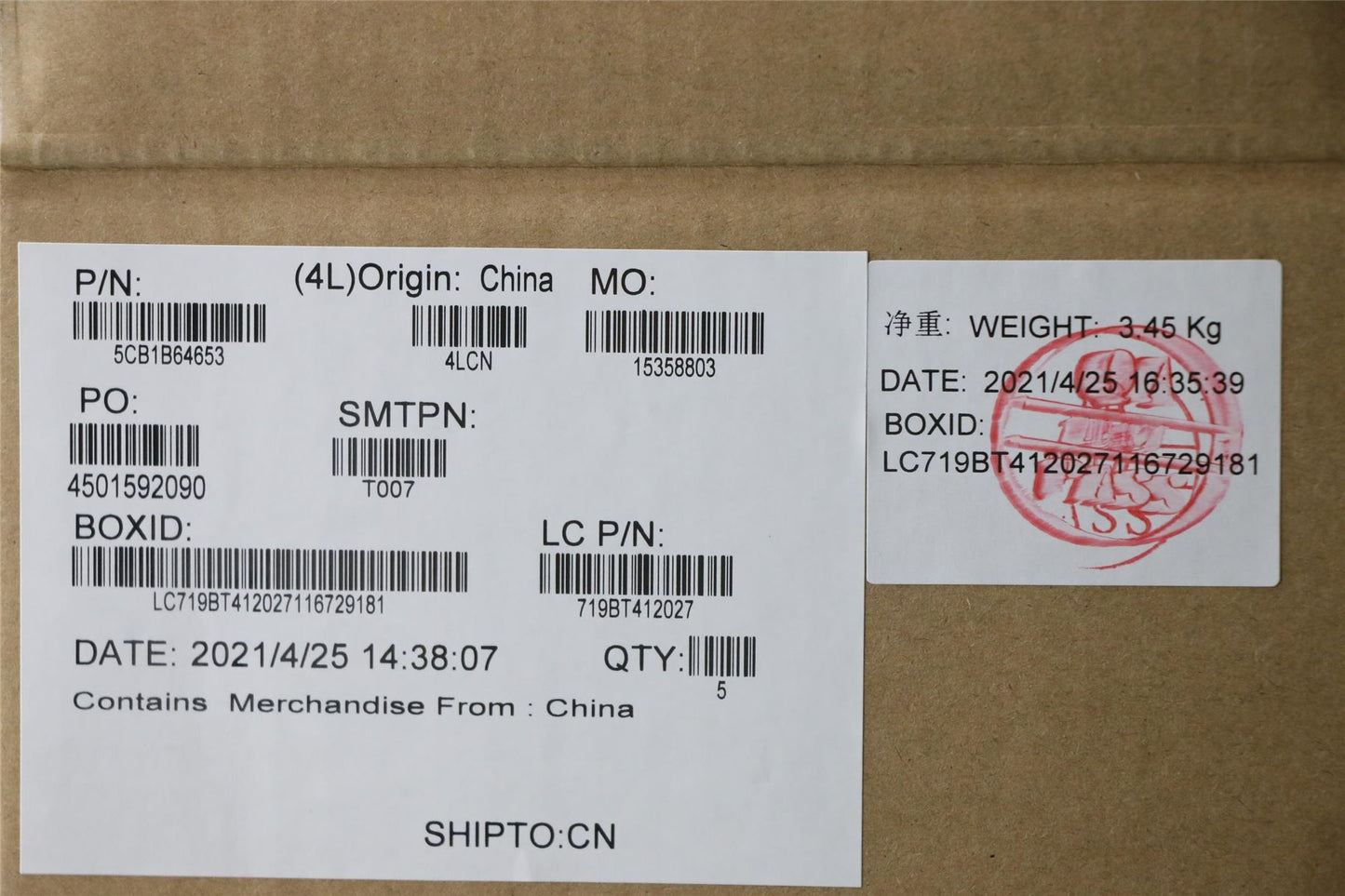 Lenovo Upper Case ASM_SWSL82H8FPABNBL 5CB1B64653