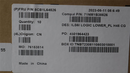 Lenovo Lower Case C 82XF PL H45 CG 5CB1L64526