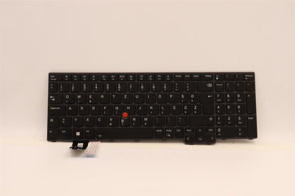 Lenovo ThinkPad P16s 1 L15 3 T16 1 Keyboard Slovenian Black Backlit 5N21D93632