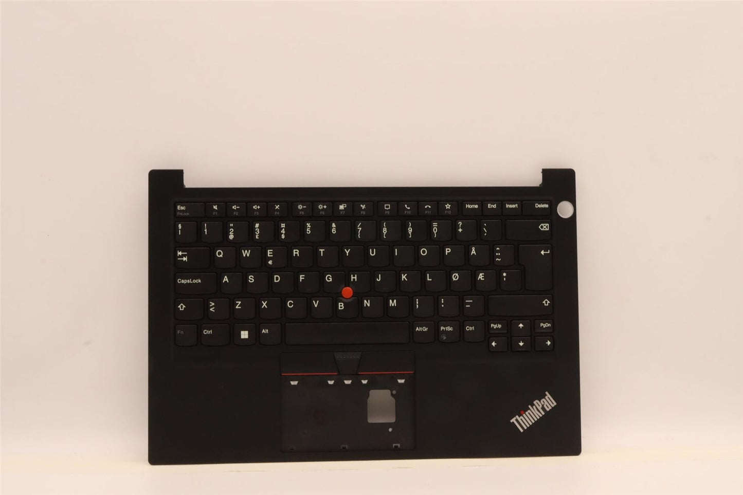 Lenovo ThinkPad E14 Gen 4 s Keyboard Palmrest Top Cover Nordic Black 5M11H58845