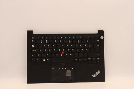 Lenovo ThinkPad E14 Gen 4 s Keyboard Palmrest Top Cover Nordic Black 5M11H58845