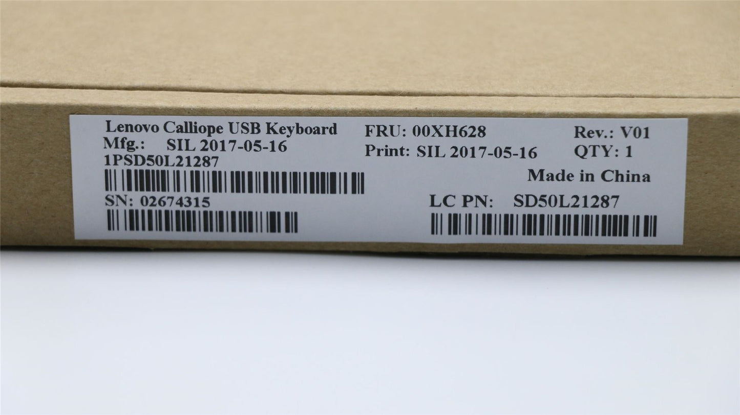 Lenovo USB Calliope KB BK 470 ARA 00XH628