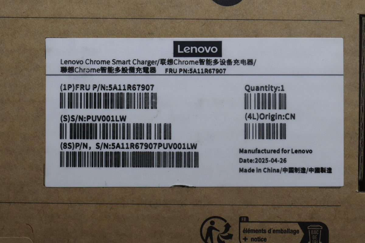 Lenovo AC_ADAPTER Chrome Smart AC Charger Adapter 5A11R67907