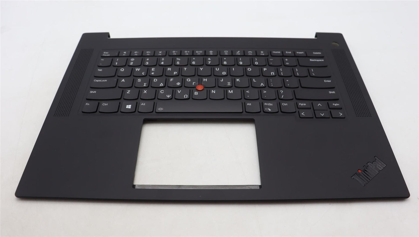 Lenovo ThinkPad P1 Gen 6 Keyboard Palmrest Top Cover Greek White 5M11L89006