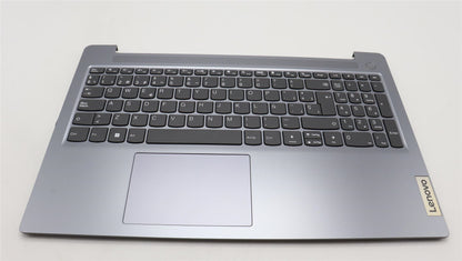 Lenovo IdeaPad 3 15AMN8 Palmrest Cover Touchpad Keyboard Spanish Grey 5CB1L27535