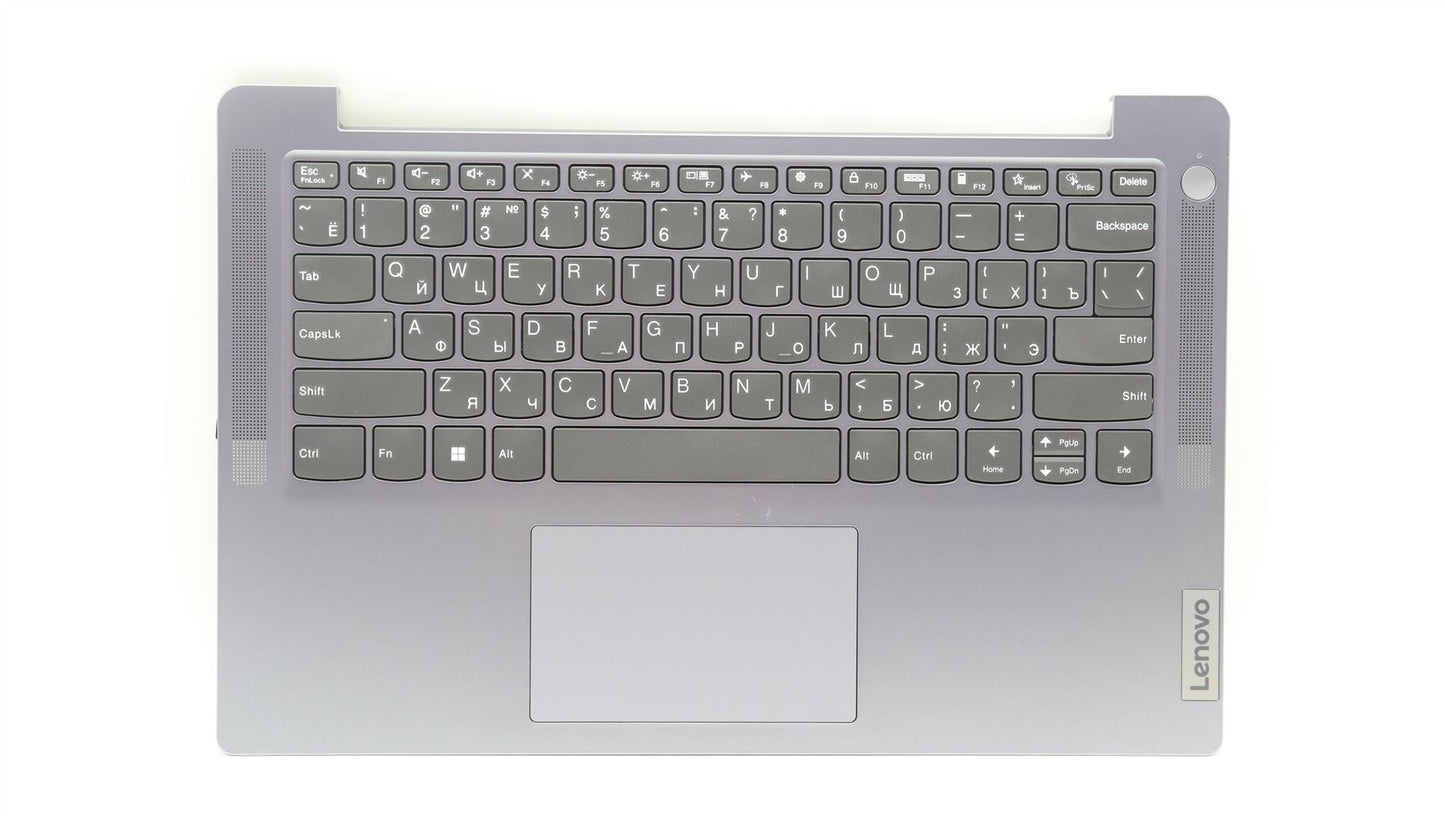 Lenovo IdeaPad 3 14AMN8 Palmrest Cover Touchpad Keyboard Russian 5CB1L30221