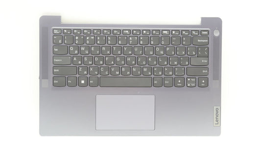 Lenovo IdeaPad 3 14AMN8 Palmrest Cover Touchpad Keyboard Russian 5CB1L30221