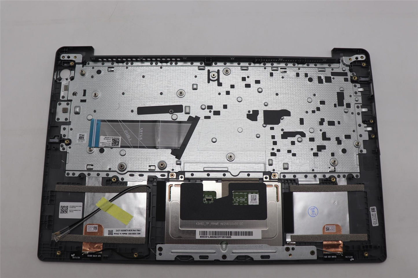 Lenovo IdeaPad 3 14AMN8 Palmrest Cover Touchpad Keyboard Nordic 5CB1L30029