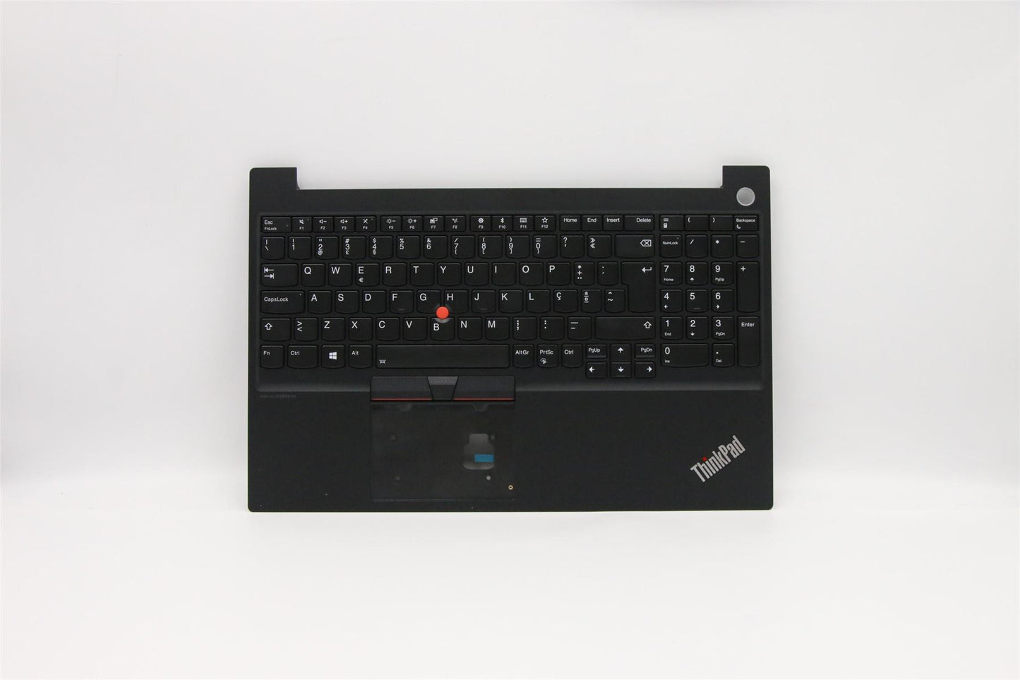 Lenovo ThinkPad E15 Keyboard Palmrest Top Cover Portuguese Black 5M10V16909