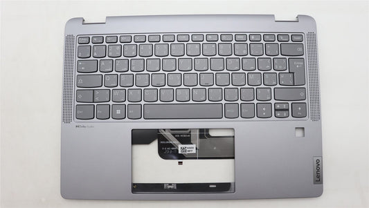Lenovo IdeaPad 5 14ABR8 Keyboard Palmrest Top Cover French Arabic 5CB1K20814