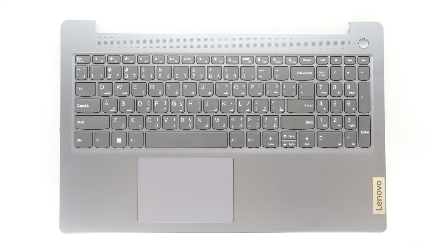 Lenovo IdeaPad 3 15IAN8 Palmrest Cover Touchpad Keyboard Arabic 5CB1K94987