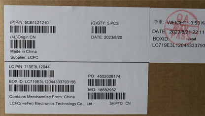 Lenovo Upper Case ASM_POR L82XQ ABFP BL 5CB1L21210