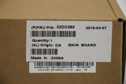 Lenovo 02DC065 m3 7Y30 4G LPDDR3 YG NVP NOK YT