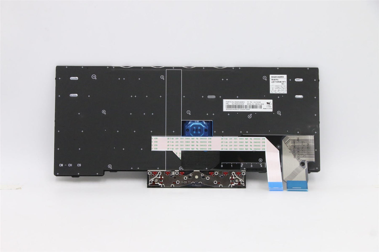 Lenovo ThinkPad L13 2 X13 Keyboard UK Europe Black 5N20V43025