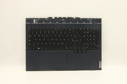 Lenovo 5 15ACH6 Palmrest Cover Touchpad Keyboard Italian Black 5CB1C93045