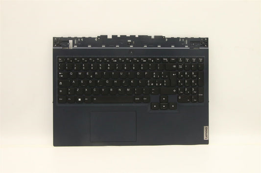Lenovo 5 15ACH6 Palmrest Cover Touchpad Keyboard Italian Black 5CB1C93045