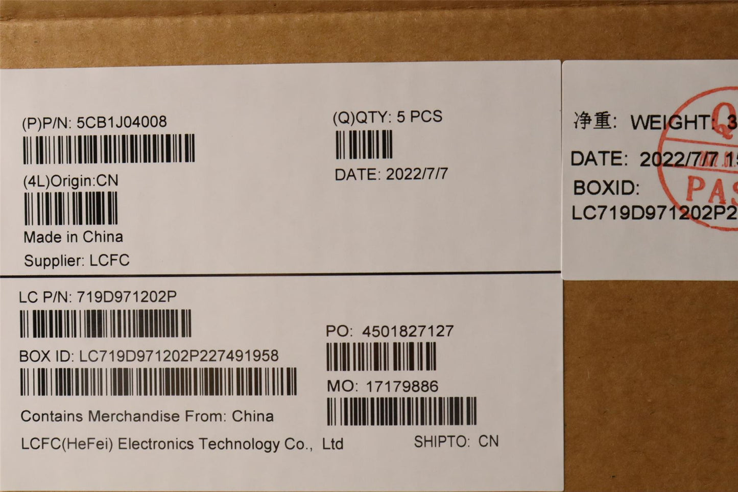Lenovo Yoga 7 16IAH7 Palmrest Cover Touchpad Keyboard Nordic 5CB1J04008