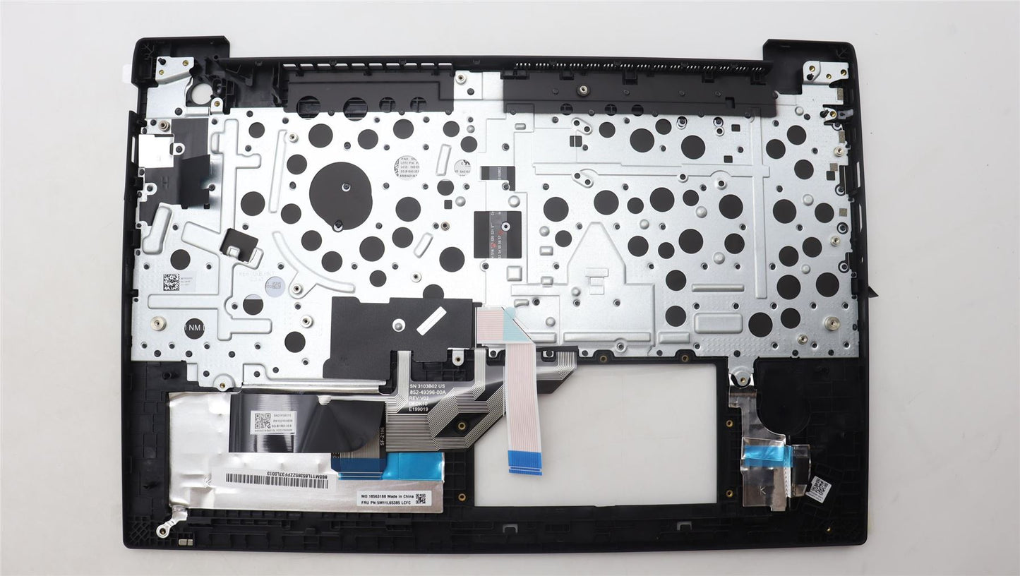 Lenovo ThinkPad E16 Gen 1 Keyboard Palmrest Top Cover India English 5M11L65385