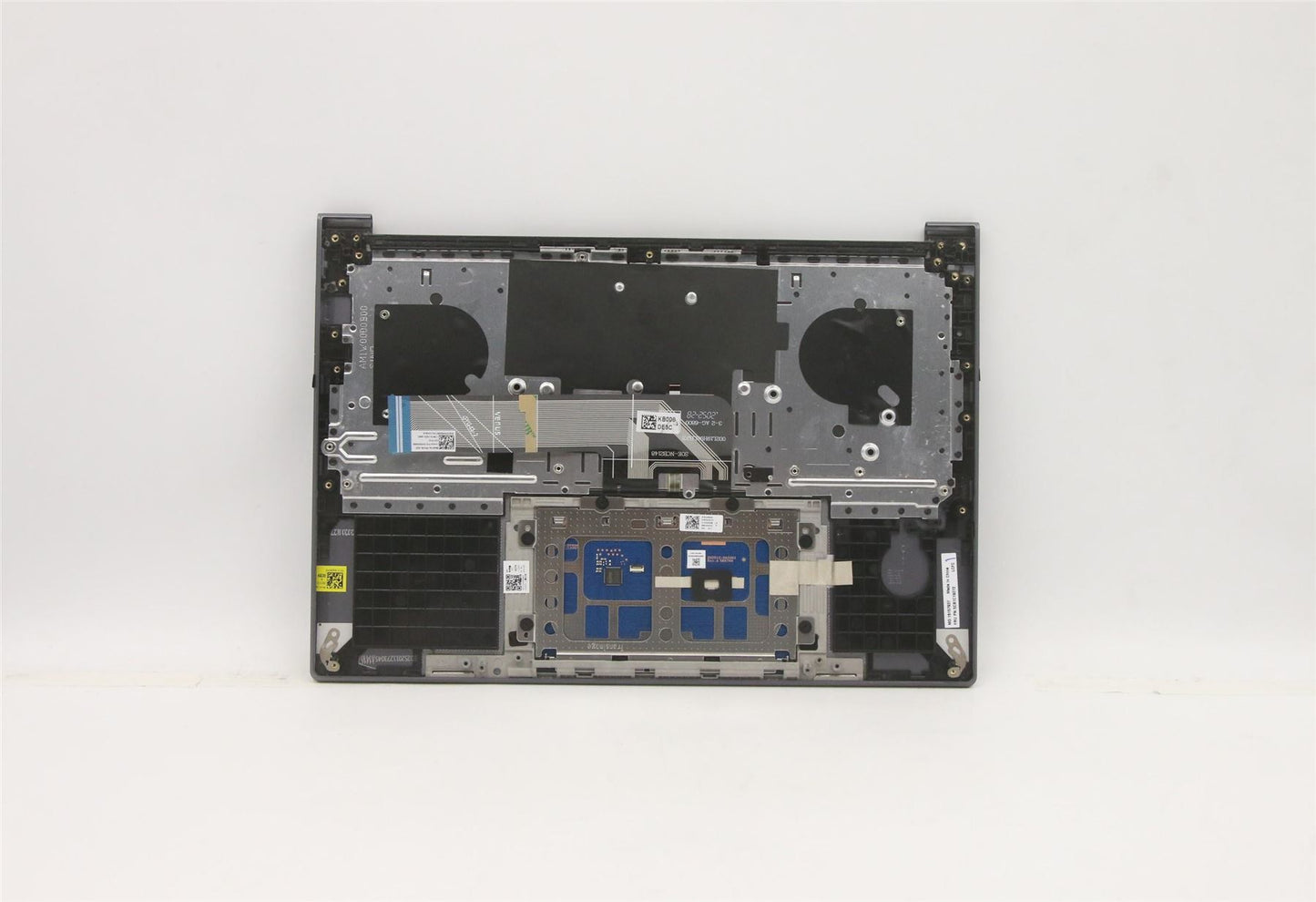 Lenovo Yoga 7 Pro-14IHU5 Keyboard Palmrest Top Cover Norwegian Grey 5CB1C19272