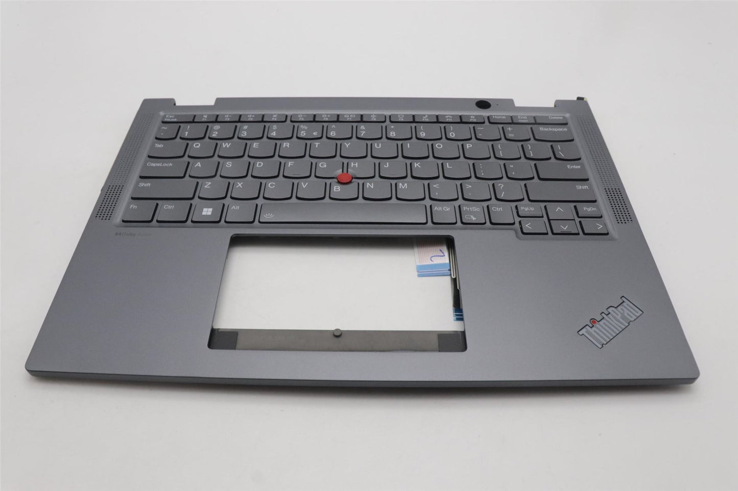 Lenovo Yoga X13 Gen 4 Palmrest Cover Keyboard US Europe Grey 5M11L64666