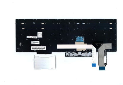 Lenovo ThinkPad E580 E590 Clavier Royaume-Uni Argent 01YN728